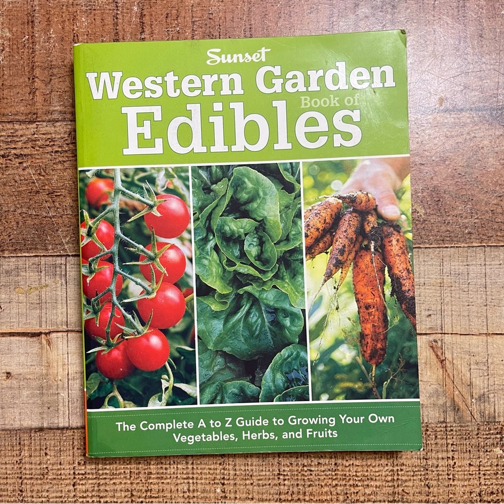 Sunset Western Garden Book of Edibles - Green Cover